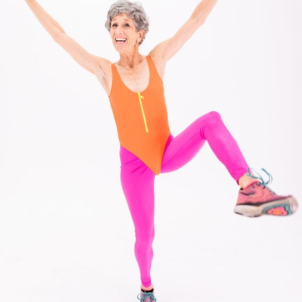 Woman feeling energetic and happy after a workout.